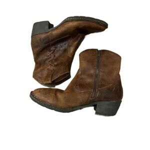 Leather Boots Women 8